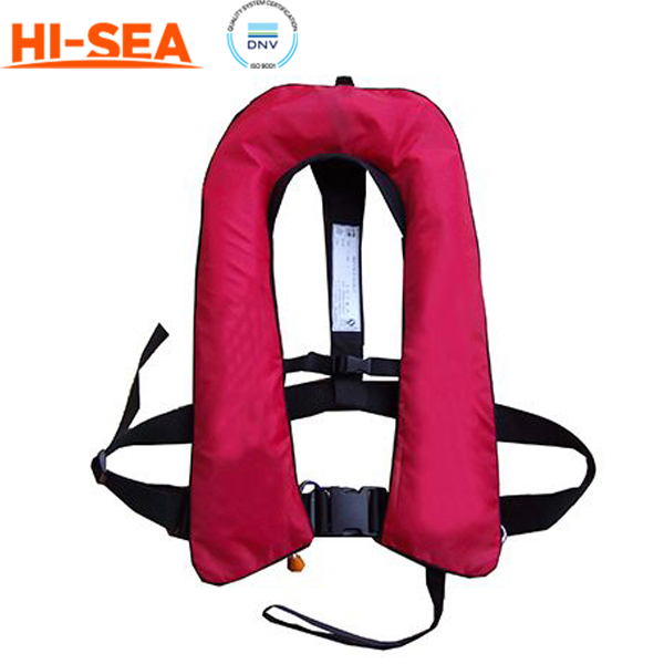 Yoke-type Double Air Chamber Inflatable Lifejacket